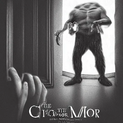 Image similar to the monster in the mirror