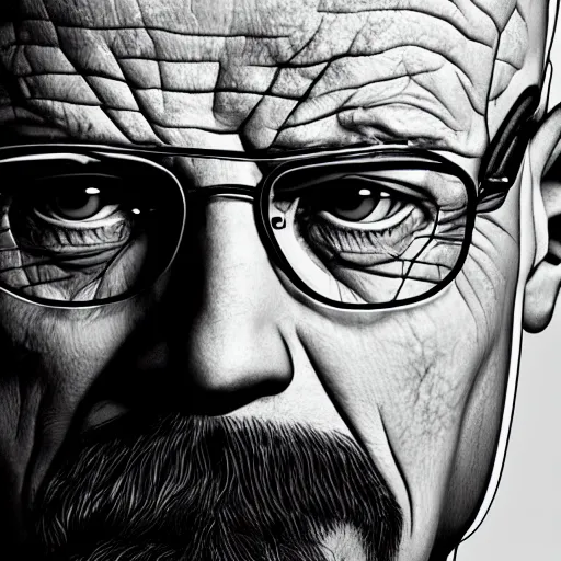 Prompt: Walter White with a large scar across his right eye, hyper realistic, shot on iPhone, 1080p, 4k resolution,