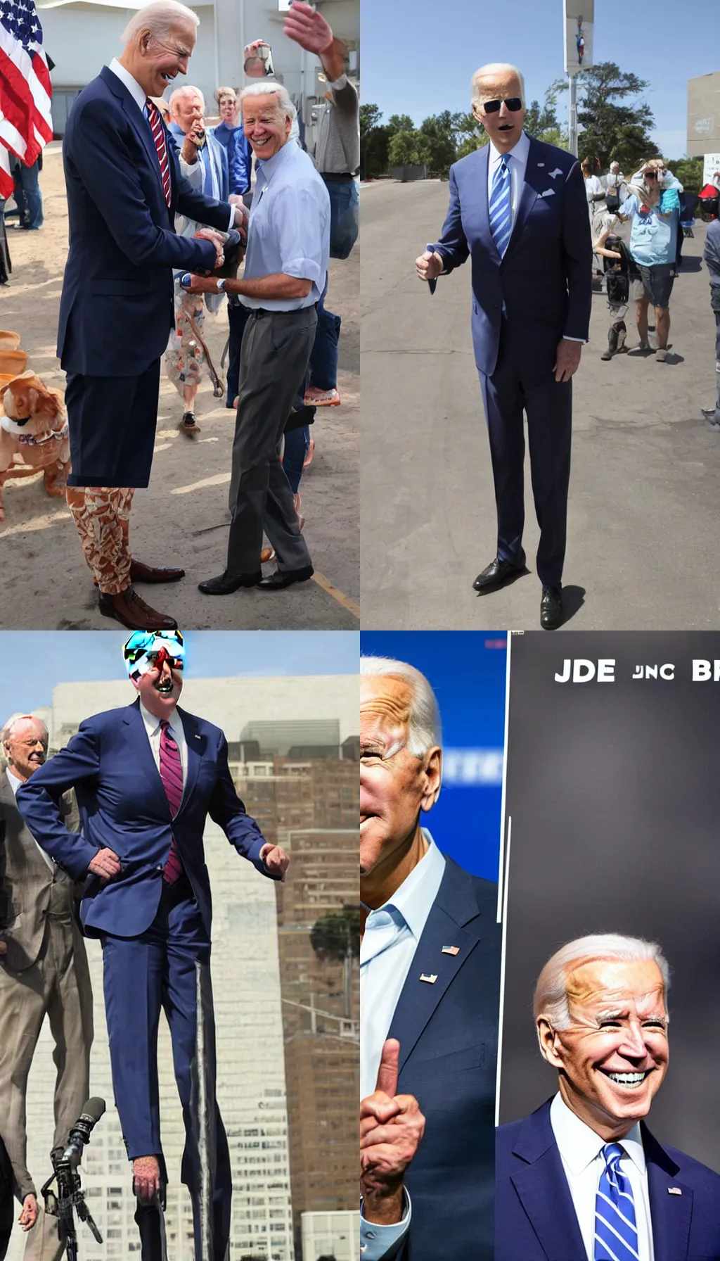 joe biden 1 2 feet tall Stable Diffusion OpenArt