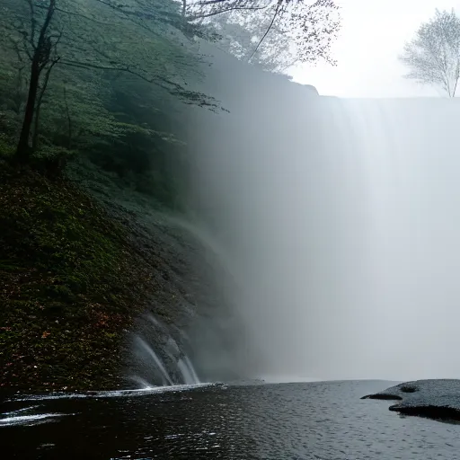 Image similar to the waterfall in the mist. - h 6 4 0