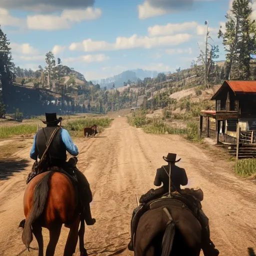 Image similar to red dead redemption 2 on the playstation 1