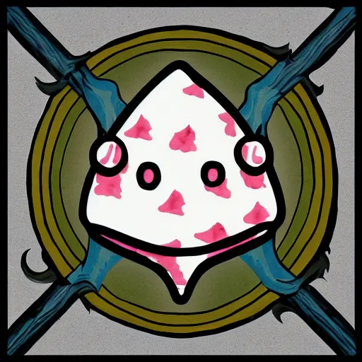 Image similar to a pop - tart that looks like a wizard, digital art