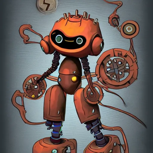 Image similar to official character sheets for an old eel biomech suit, digital 2 d screen robot face, wearing an oversized sweater, covered in coral, art by tim schafer black velvetopia art for psychonauts from double fine studios, art by splatoon from nintendo, black light rave, adult character, apocalypse