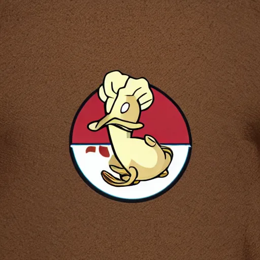 Image similar to chef platypus, logo style