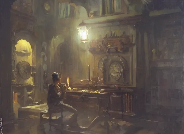 Image similar to oil painting of mysterious book, wonderful masterpiece by greg rutkowski, beautiful cinematic light, american romanticism by greg manchess, creation by tyler edlin