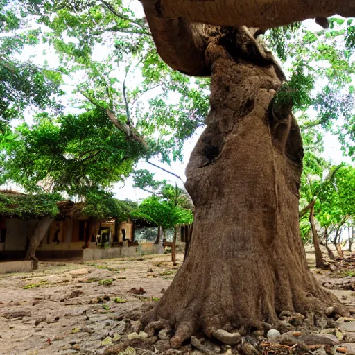 Prompt: ceiba tree