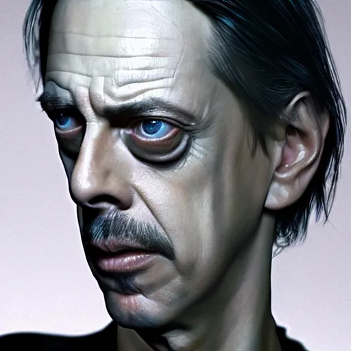 Prompt: hyperrealistic mixed media image of Steve Buscemi as Neo in the Matrix, stunning 3d render inspired art by István Sándorfi and Greg Rutkowski, perfect facial symmetry, realistic, highly detailed attributes and atmosphere, dim volumetric cinematic lighting, 8k octane extremely hyper-detailed render, post-processing, masterpiece,