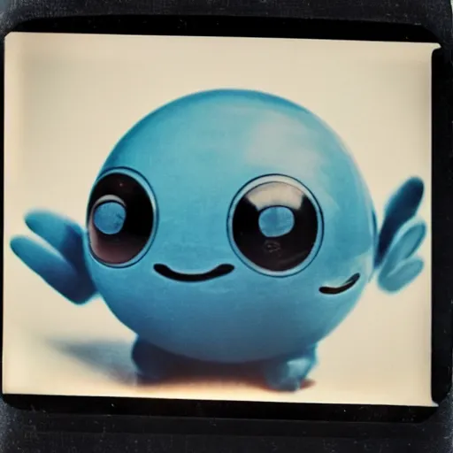 Image similar to 1 9 5 0 s polaroid picture of poliwag