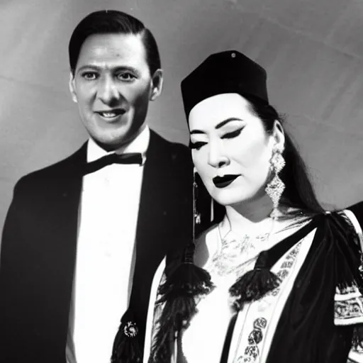 Image similar to Yma Sumac elected first female president of Peru