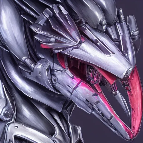 Image similar to close up mawshot of a cute elegant beautiful stunning hot anthropomorphic female robot mecha dragon, with sleek silver metal armor, glowing OLED visor, facing the camera, the open dragon maw being highly detailed and living, you looking into the maw, food pov, micro pov, vore, digital art, pov furry art, anthro art, furry, warframe art, high quality, 3D realistic, dragon mawshot art, maw art, macro art, micro art, dragon art, Furaffinity, Deviantart, Eka's Portal, G6