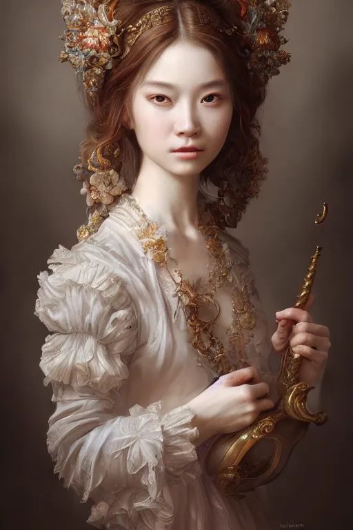 Image similar to a masterpiece ultrarealistic ultradetailed portrait of a very beautiful succubs, baroque renaissance. medium shot, intricate, elegant, by stanley artgerm lau, wlop, rossdraws, james jean, andrei riabovitchev, marc simonetti, light by julie bell, porcelain skin. global illumination. vfx