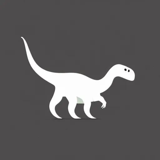 Image similar to dinosaur vector icon. isolated dinosaur, vector illustration. white background. professional illustration, trending on behance