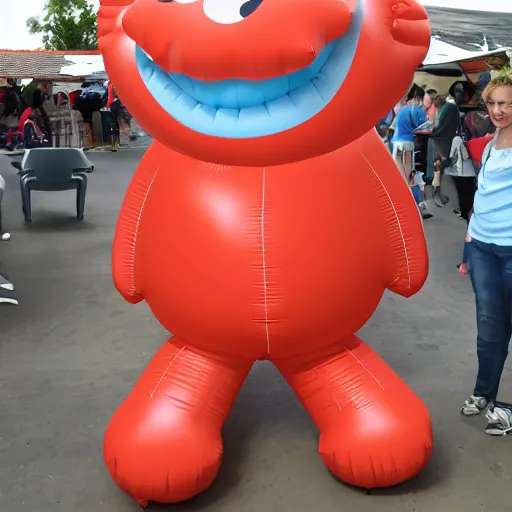 Image similar to inflatable character