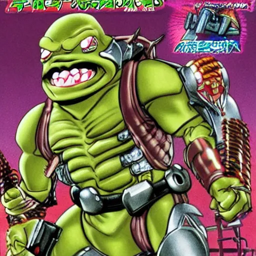 Image similar to krang small soldiers 1 9 9 7 japanese vhs cover art