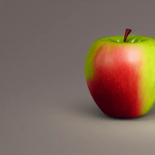 Prompt: photo of an apple, photorealistic, 4k