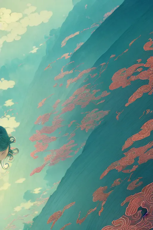 Prompt: a beautiful exquisite delicate hyperdetailed character design 4 k wallpaper illustration of a huge reddish phoenix, victo ngai style, from china, style of studio ghibli, makoto shinkai, raphael lacoste, louis comfort tiffany, denoise, deblurring, artgerm, xision, james jean, ross tran, chinese style
