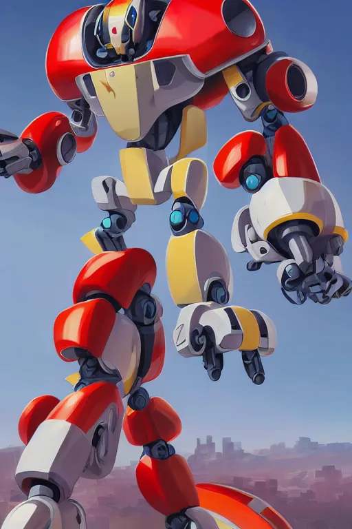 Image similar to metabots medabots medarotto medarot robot minimalist comics sharpen earth defense force tank, behance hd by jesper ejsing, by rhads, makoto shinkai and lois van baarle, ilya kuvshinov, rossdraws global illumination