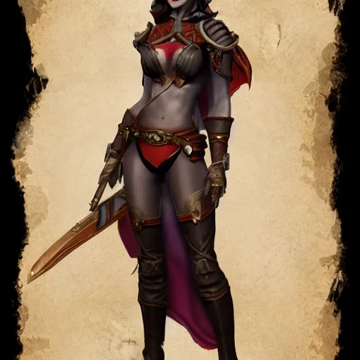 Prompt: epic masterpiece character of a rouge hunter woman rpg character concept art, every real descriptor, every detailed descriptor, every cgi descriptor, the best image ever made, the highest resolution image ever made