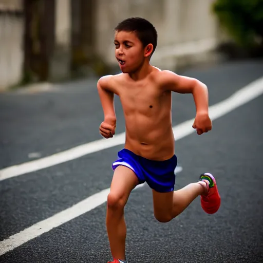 Image similar to Athletic boy running Nikon D800, 85 mm, aperture F/2.8, 1/200th second shutter speed, ISO 200