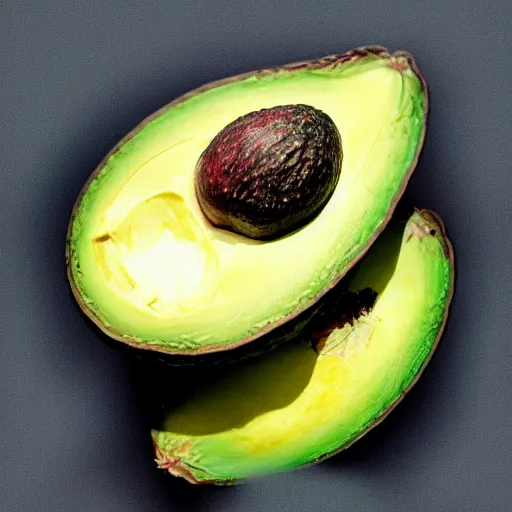 Image similar to textured photo of an avocado