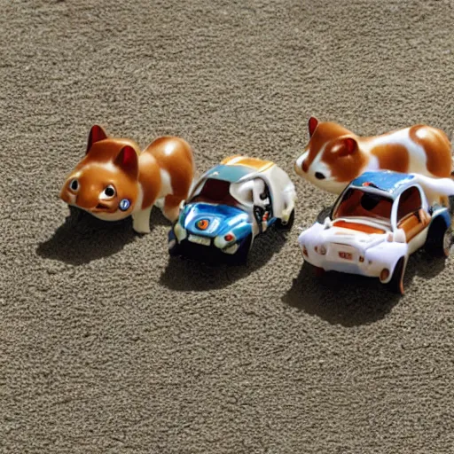 Image similar to fast and furious calico critters