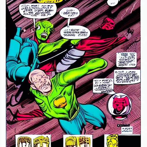 Image similar to the Devil by Dave Gibbons