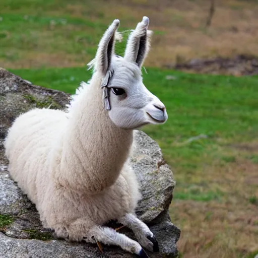 Prompt: la llama que llama