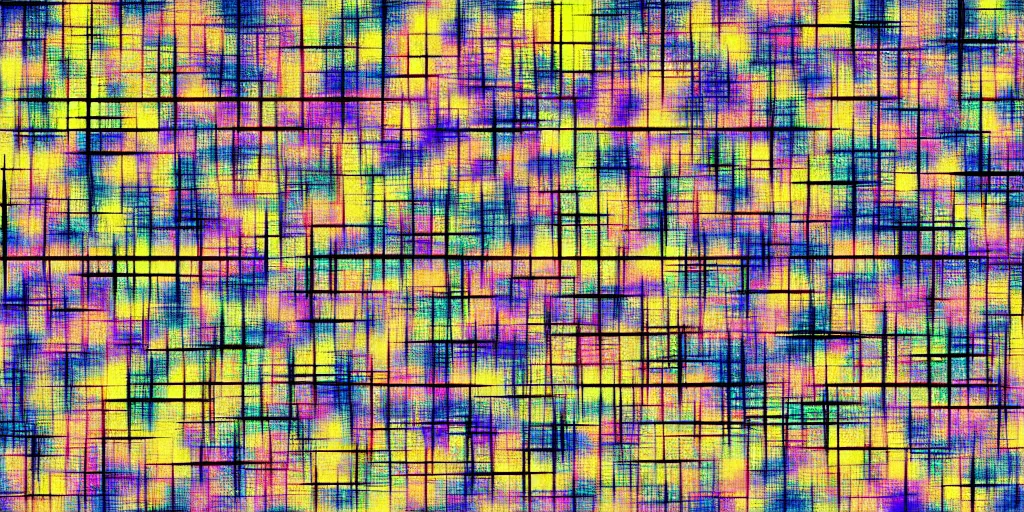 Prompt: a mosaic painting of a grid of 1 0 2 4 colored squares, random muted colors, by gerhard richter, white border and background, lacquer on canvas, 1 0 2 4 farben abstract, geometric, sharp focus, highly detailed, digital painting, hyperealism, 8 k, hd