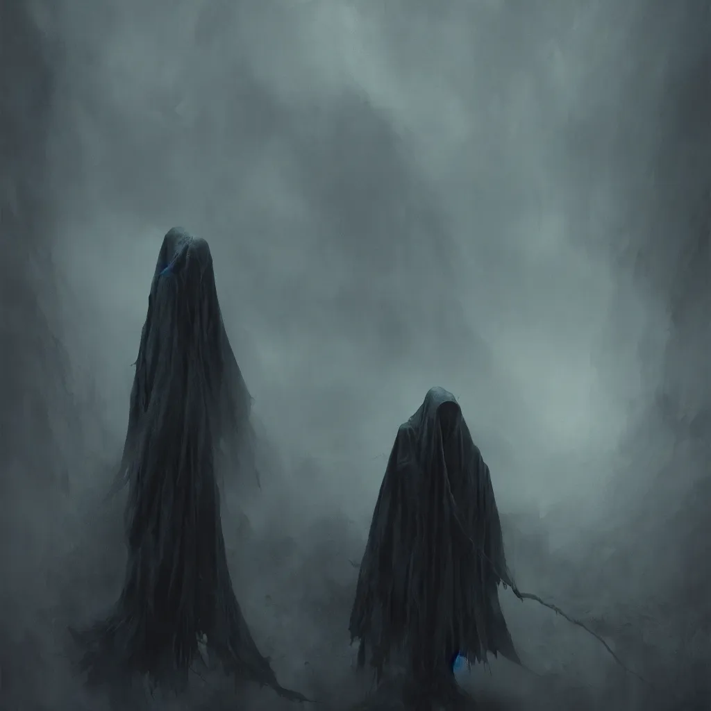 Dementor of the dark world with two big eagle wings, can't see ... -  Arthub.ai