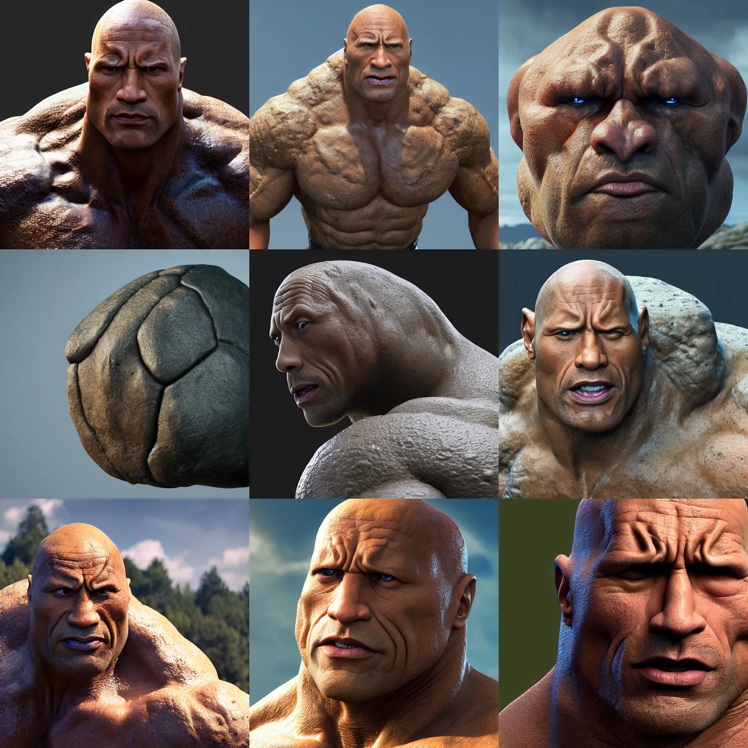 dwayne the sedimentary rock johnson by lemonicarus on DeviantArt