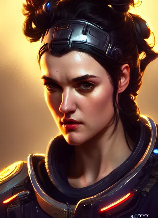 Prompt: portrait of apex legends katie mcgrath, intricate, elegant, glowing lights, highly detailed, digital painting, artstation, glamor pose, concept art, smooth, sharp focus, illustration, art by artgerm and greg rutkowski, artey freytag