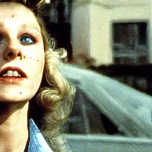 Image similar to movie still of carrie in blood (1976) movie