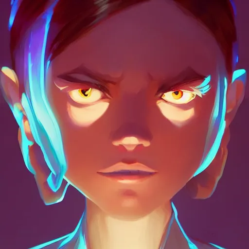 Image similar to face icon stylized minimalist 3 do interactive multiplayer, loftis, cory behance hd by jesper ejsing, by rhads, makoto shinkai and lois van baarle, ilya kuvshinov, rossdraws global illumination