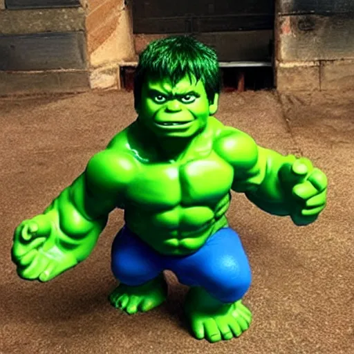 Prompt: baby hulk