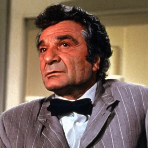 Prompt: peter falk as columbo