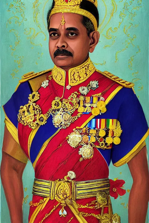 Image similar to sri lankan king by Nizovtsev, Victor