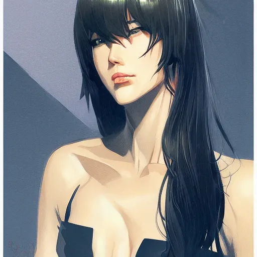 Image similar to A potrait of a superhero, fine-face, realistic shaded perfect face, fine details. Night setting. Very anime style. Realistic shaded lighting poster by Ilya Kuvshinov katsuhiro, magali villeneuve, artgerm, Jeremy Lipkin and Michael Garmash, Rob Rey and Kentarõ Miura style, trending on art station