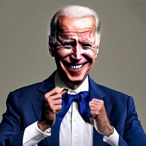 Image similar to joe biden as the joker