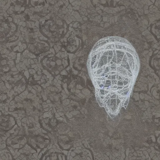 Image similar to a lace ghost