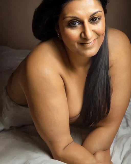 Image similar to beautiful boudoir portrait of Priti Patel