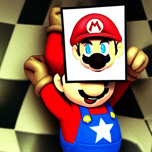 Prompt: Chris Evans as super Mario