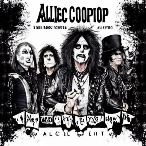 Prompt: new alice cooper Album