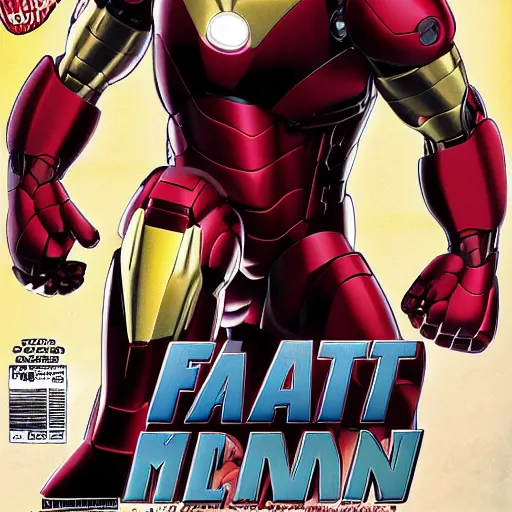 Image similar to fat iron man mcu