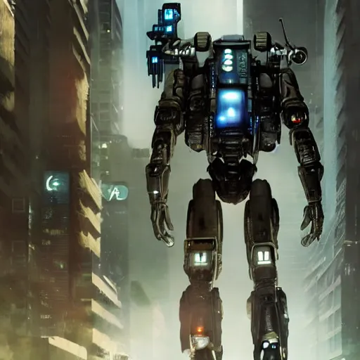 Prompt: chappie - synthetic alien from shattered planet - hybrid, with robotech and gundum technology and guns, futuristic, walking in cyberpunk streets, cinematography by trent opaloch, deep depth field, masterpiece, featured on vimeo, featured on pixiv, cinematic composition, hyper - detailed, sharp focus, hd, hdr, 4 k, 8 k