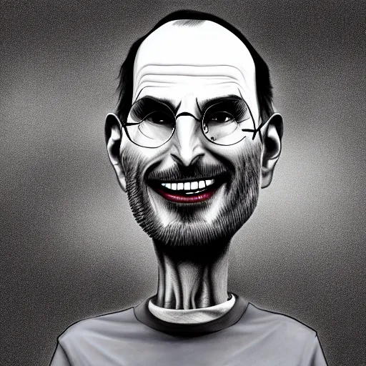 Image similar to zombie Steve Jobs