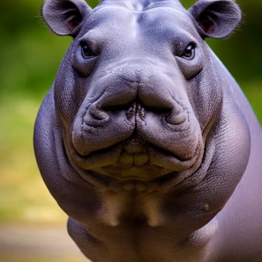 Image similar to hippo dog