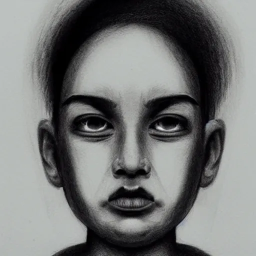 Prompt: pencil illustration of a face showing emotion, highly detailed, minimalist