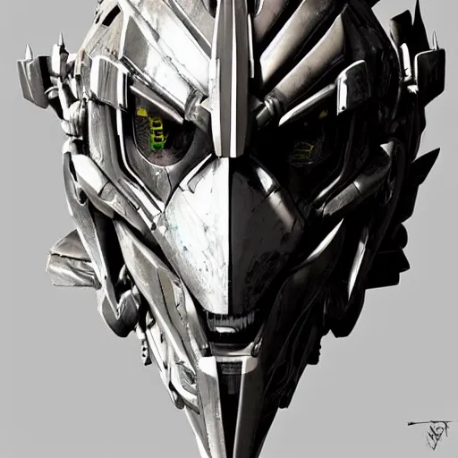 Prompt: a mecha version of a queen bust, with a nose ring piercing, tribal scarring, very symmetrical, highly detailed, by vitaly bulgarov, by joss nizzi, by ben procter, by steve jung, concept art, quintessa, metal gear solid, transformers cinematic universe, concept art world, pinterest, artstation, unreal engine