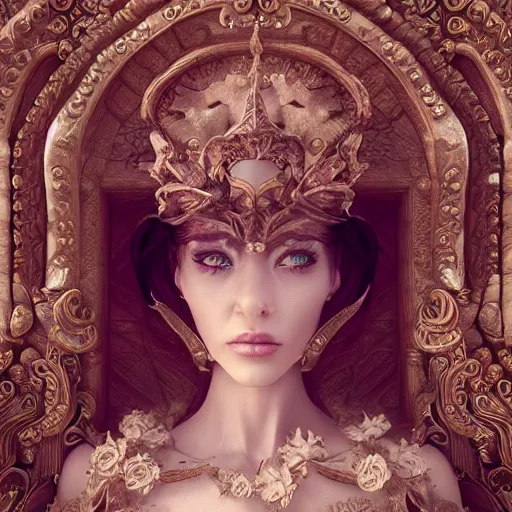 Image similar to ornate princess, breathtaking surreal intricate detailed octane render