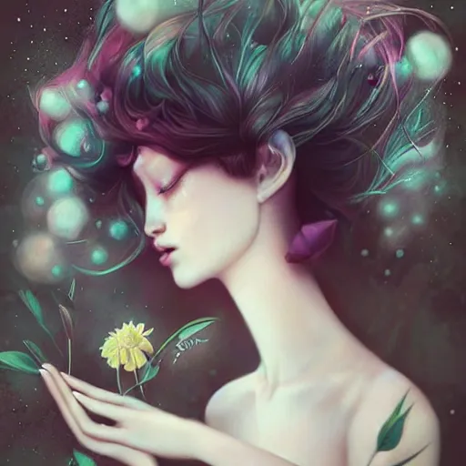 Prompt: tenderness by anna dittmann